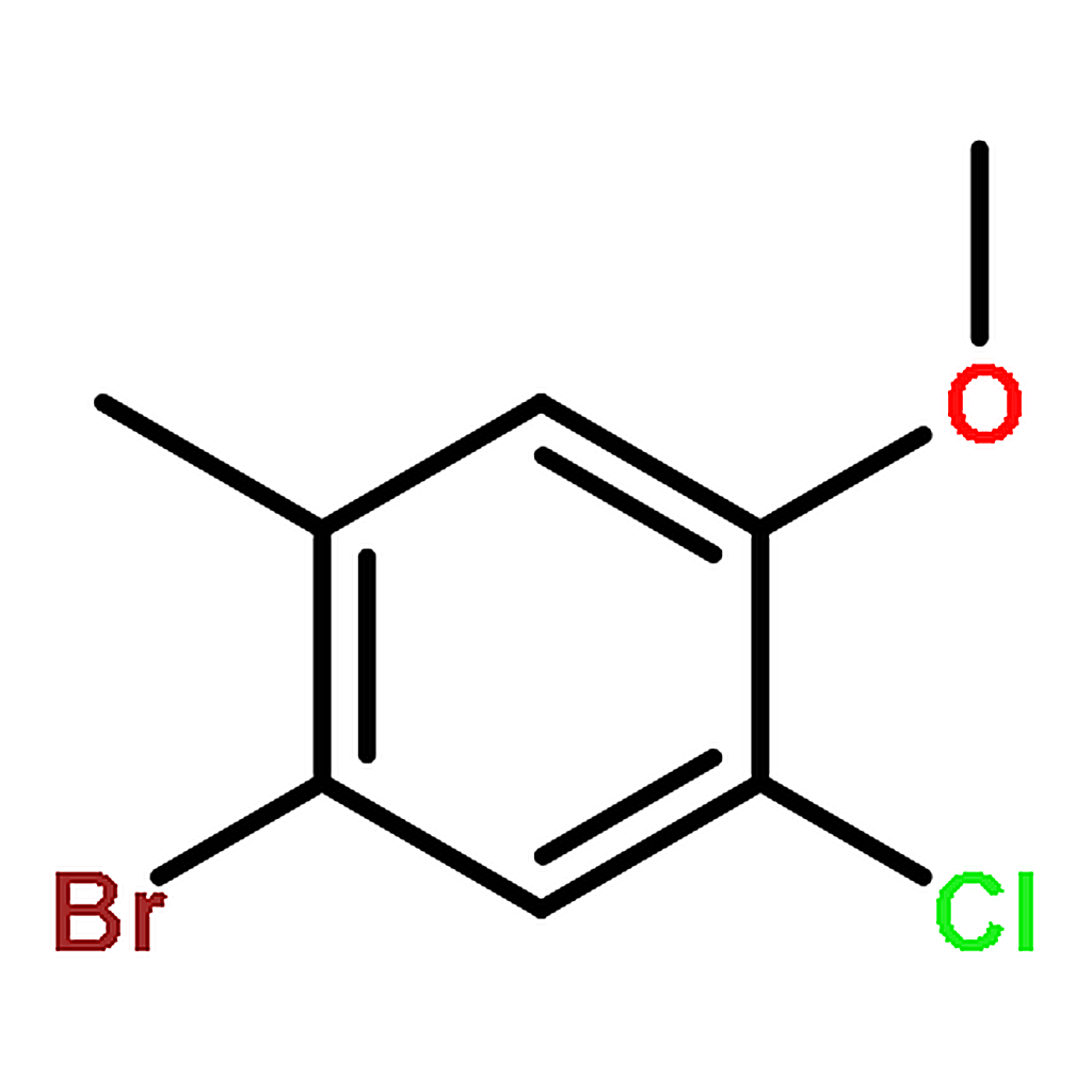 RHAWN 1-bromo-5-chloro-4-methoxy-2-methylbenzene