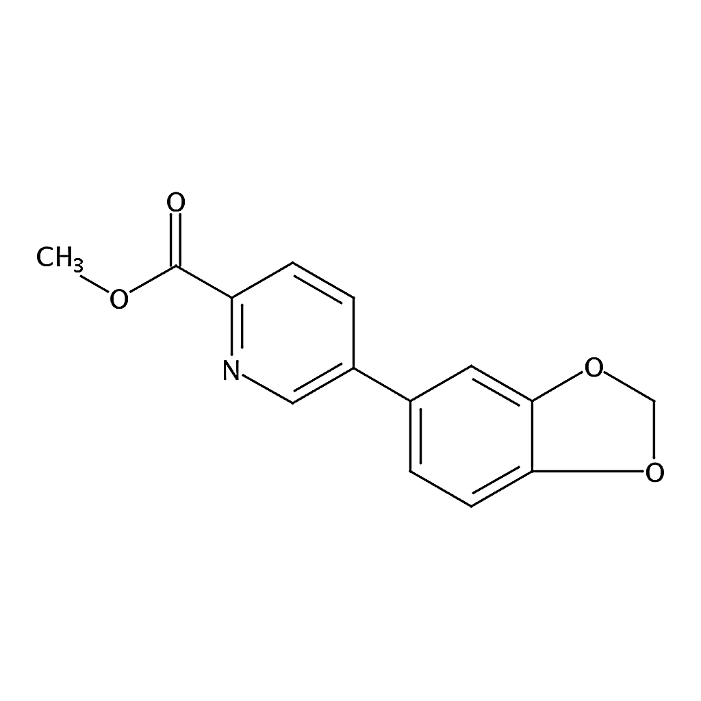 RHAWN Methyl 5-(benzo[d][1，3]dioxol-5-yl)picolinate