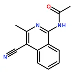 RHAWN N-(4-Cyano-3-methylisoquinolin-1-yl)acetamide