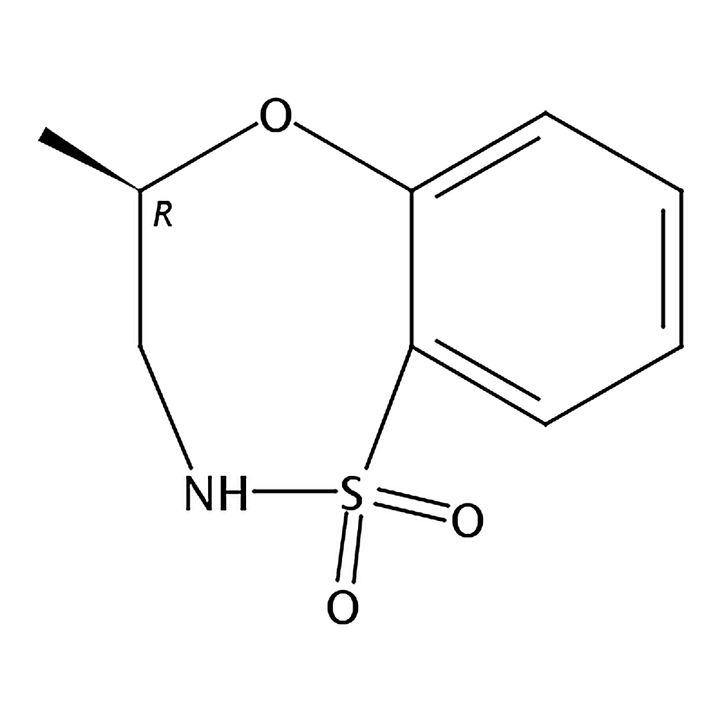 RHAWN (R)-4-Methyl-3,4-dihydro-2H-benzo[b][1,4,5]oxathiazepine 1,1-dioxide