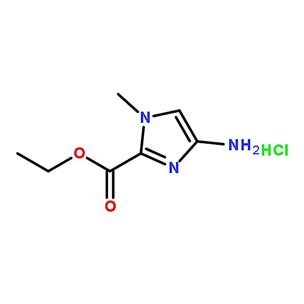 RHAWN Ethyl 4-amino-1-methyl-1H-imidazole-2-carboxylate hydrochloride