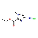 RHAWN Ethyl 4-amino-1-methyl-1H-imidazole-2-carboxylate hydrochloride