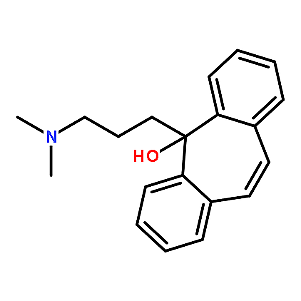 RHAWN 5-(3-(Dimethylamino)propyl)-5H-dibenzo[a,d][7]annulen-5-ol
