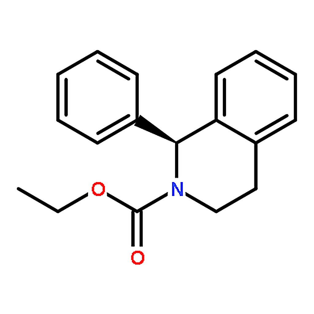 RHAWN Ethyl (S)-1-phenyl-1，2，3，4-tetrahydro-2-isoquinolinecarboxylate