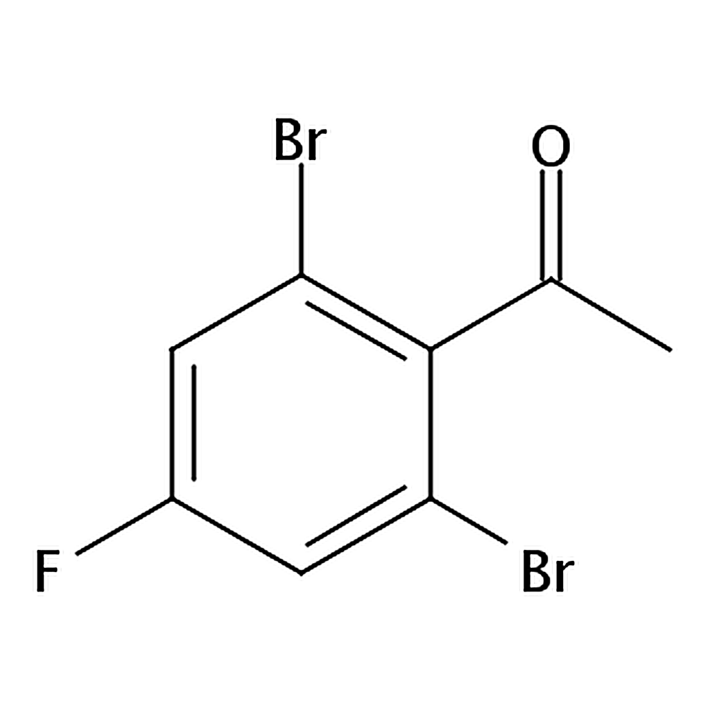 RHAWN 1-(2,6-Dibromo-4-fluorophenyl)ethanone