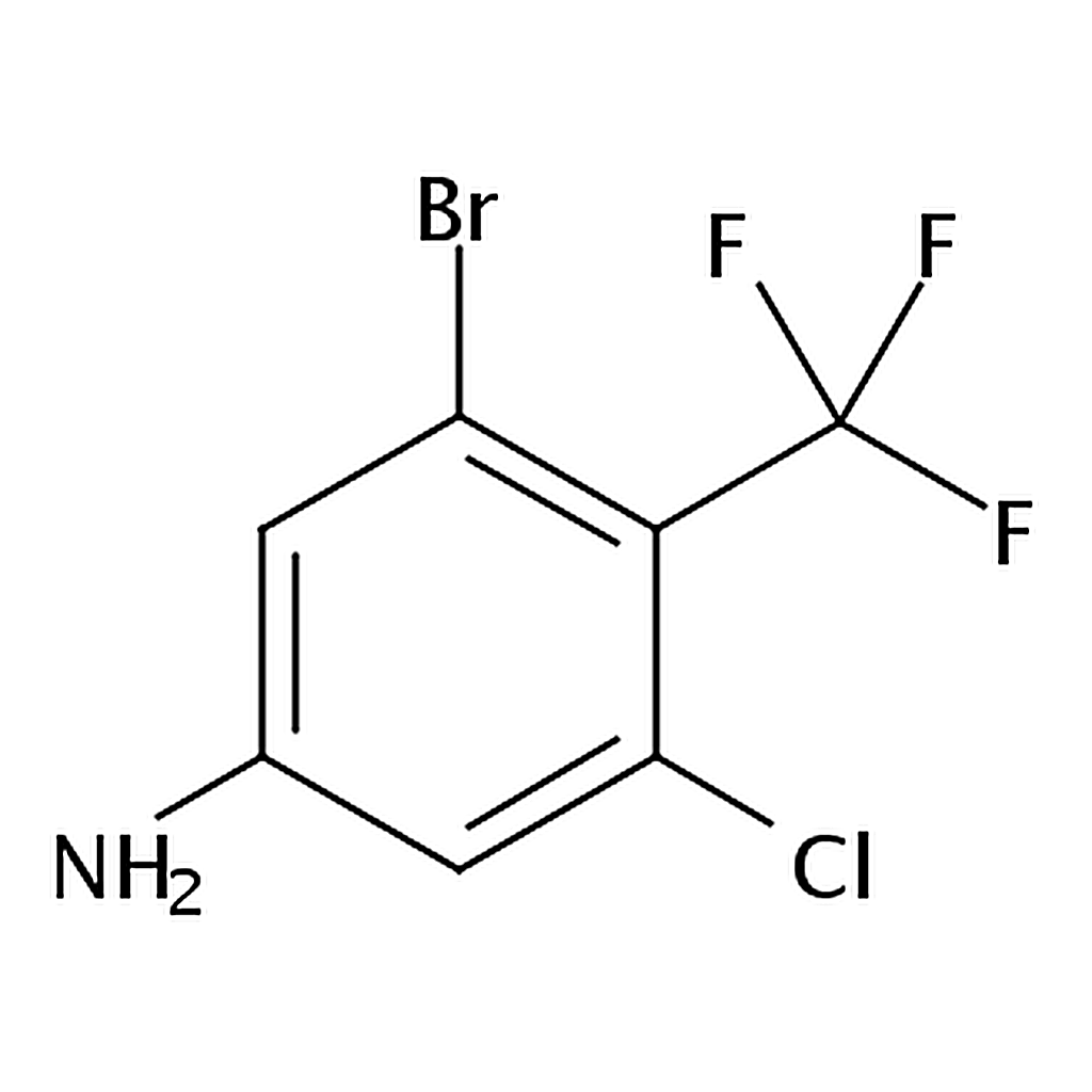 RHAWN 3-Bromo-5-chloro-4-(trifluoromethyl)aniline