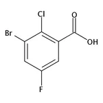 RHAWN 3-Bromo-2-chloro-5-fluorobenzoic acid