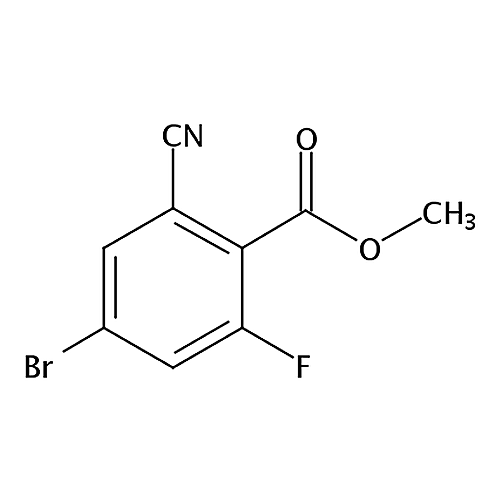 RHAWN Methyl 4-bromo-2-cyano-6-fluorobenzoate