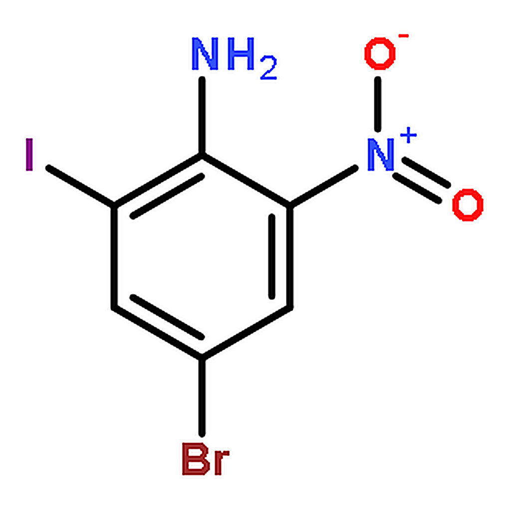 RHAWN 4-Bromo-2-iodo-6-nitroaniline