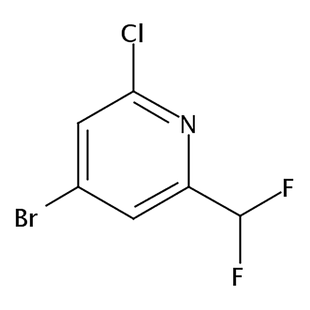 RHAWN 4-Bromo-2-chloro-6-(difluoromethyl)pyridine