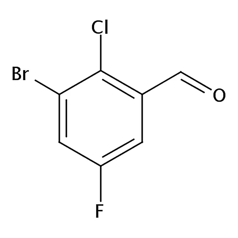 RHAWN 3-Bromo-2-chloro-5-fluorobenzaldehyde