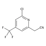 RHAWN 2-(6-Chloro-4-(trifluoromethyl)pyridin-2-yl)acetonitrile