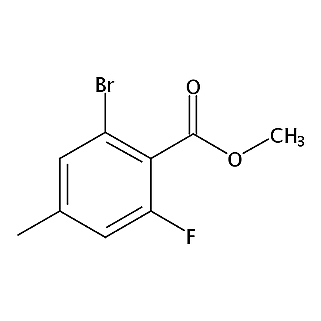 RHAWN Methyl 2-bromo-6-fluoro-4-methylbenzoate