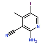 RHAWN 2-Amino-5-iodo-4-methylnicotinonitrile
