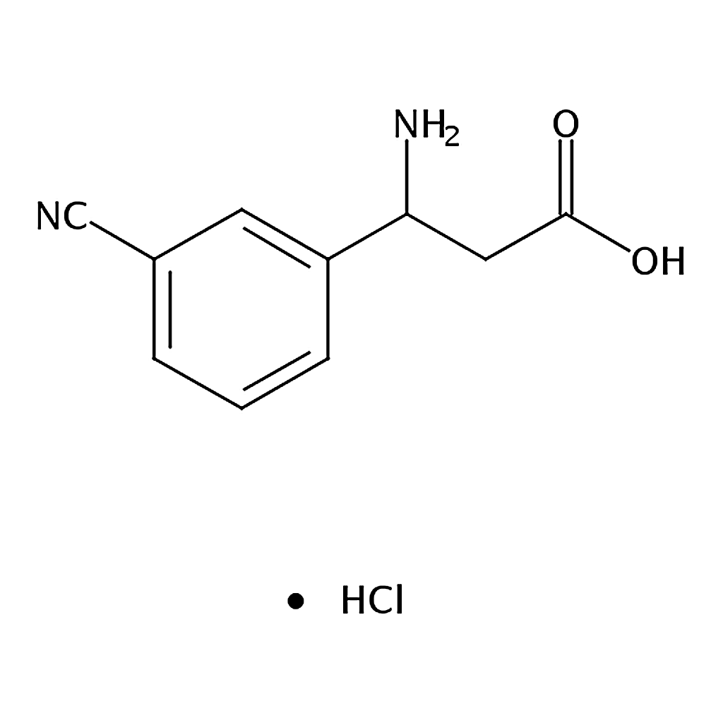 RHAWN 3-Amino-3-(3-cyanophenyl)propanoic acid hydrochloride