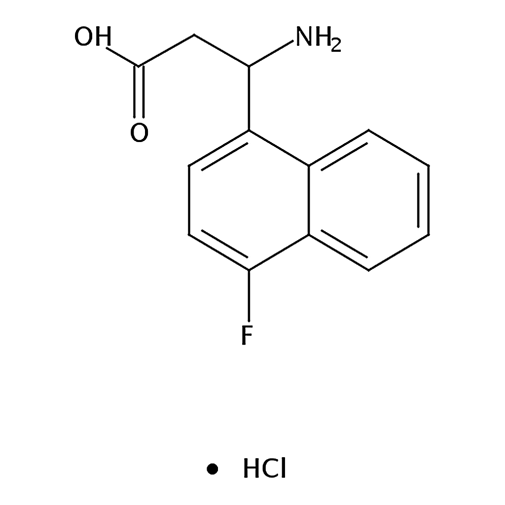 RHAWN 3-Amino-3-(4-fluoronaphthalen-1-yl)propanoic acid hydrochloride