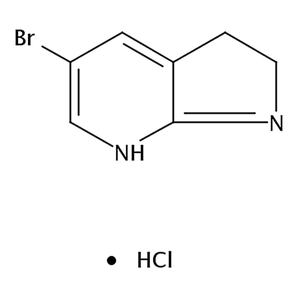 RHAWN 5-Bromo-2,3-dihydro-1H-pyrrolo[2,3-b]pyridine hydrochloride