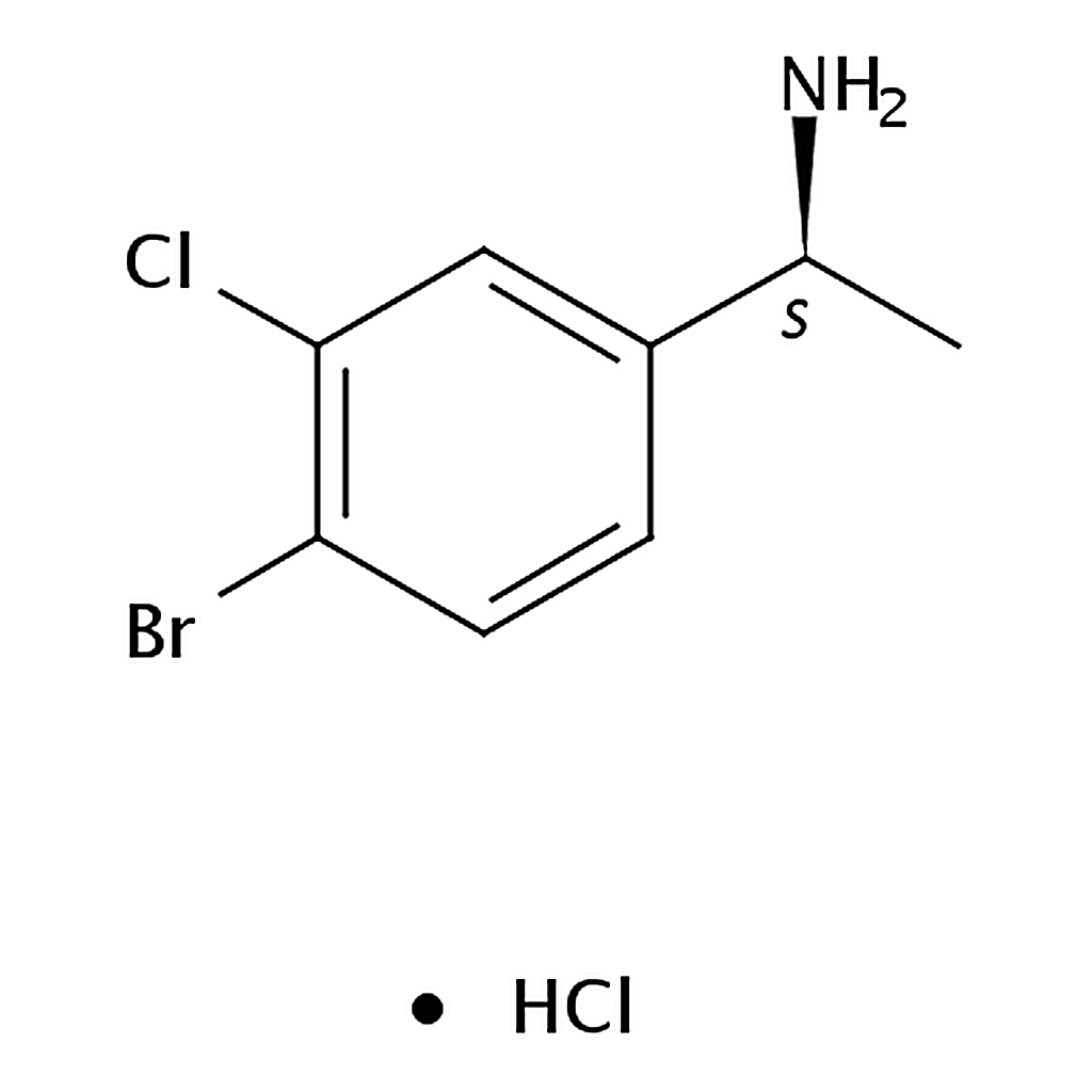 RHAWN (S)-1-(4-Bromo-3-chlorophenyl)ethanamine hydrochloride