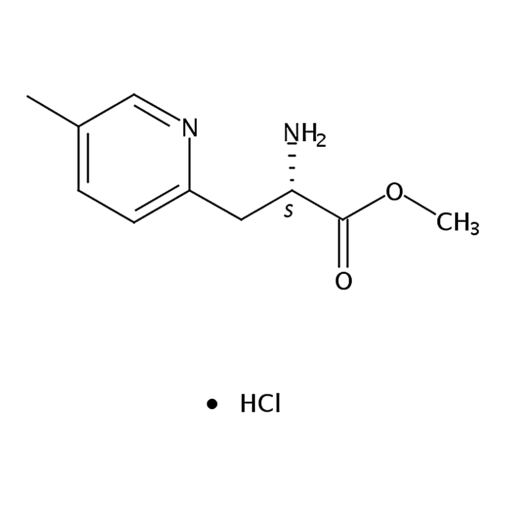 RHAWN (S)-Methyl 2-amino-3-(5-methylpyridin-2-yl)propanoate hydrochloride