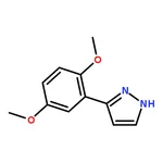 RHAWN 3-(2,5-DIMETHOXYPHENYL)-1H-PYRAZOLE