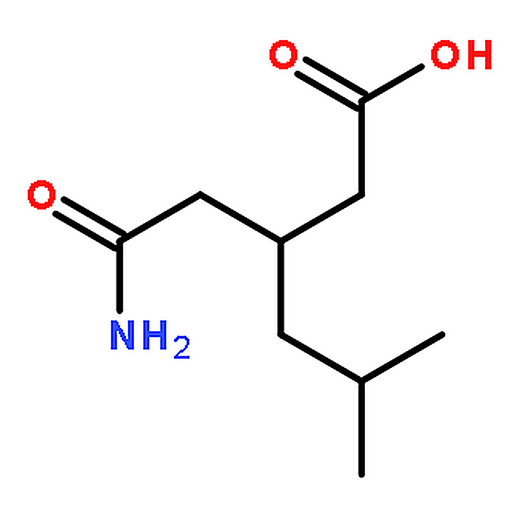 RHAWN 3-(2-Amino-2-oxoethyl)-5-methylhexanoic acid