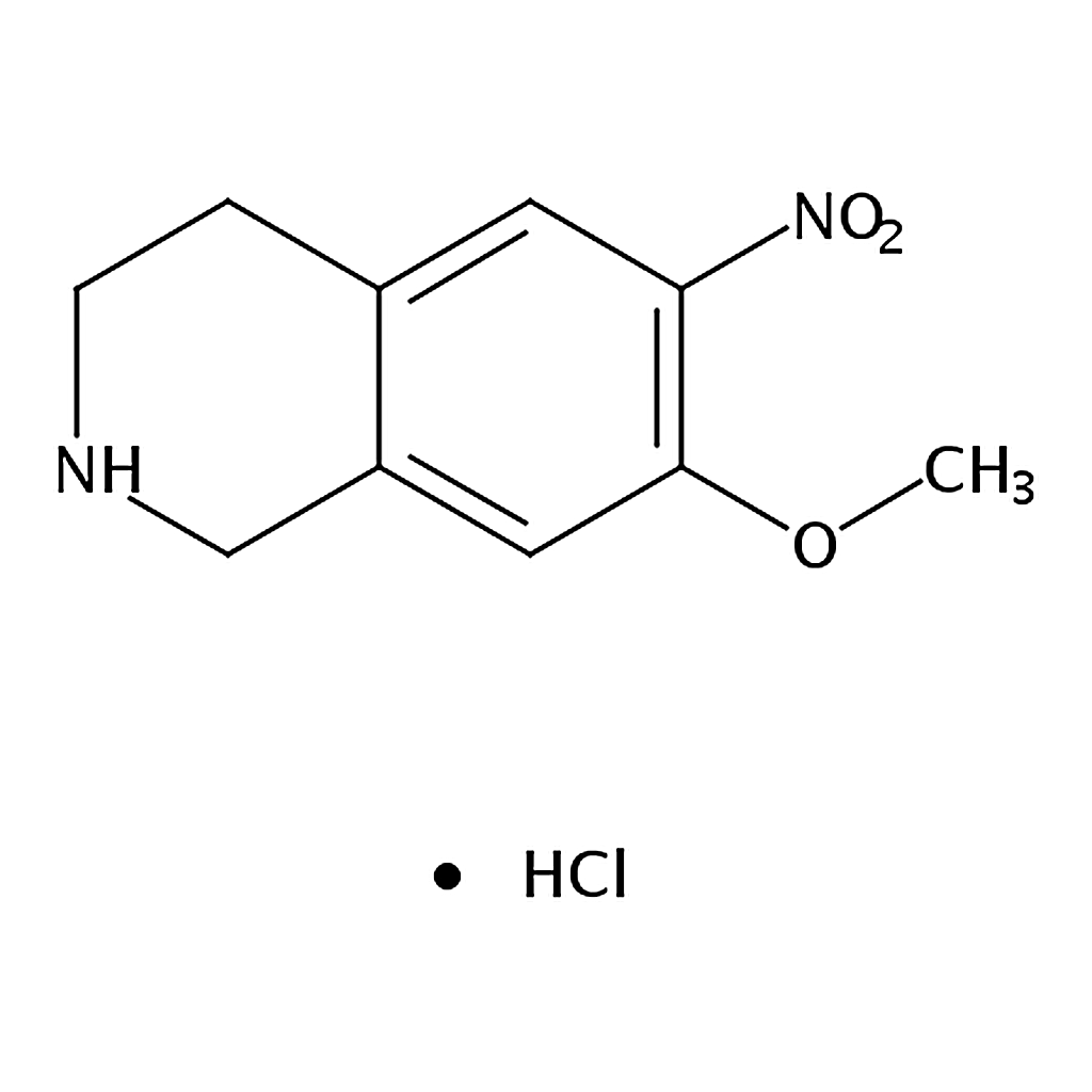 RHAWN 7-Methoxy-6-nitro-1,2,3,4-tetrahydroisoquinoline hydrochloride