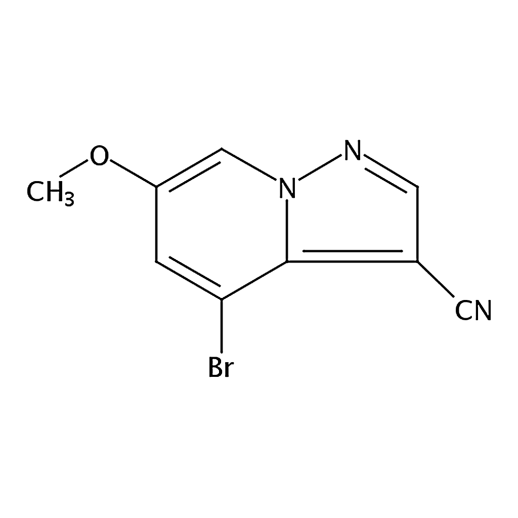 RHAWN 4-Bromo-6-methoxypyrazolo[1，5-a]pyridine-3-carbonitrile