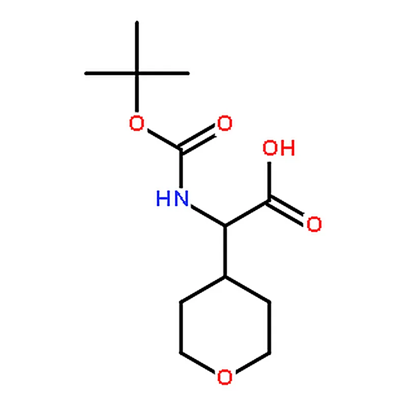 RHAWN 2-((tert-Butoxycarbonyl)amino)-2-(tetrahydro-2H-pyran-4-yl)acetic acid