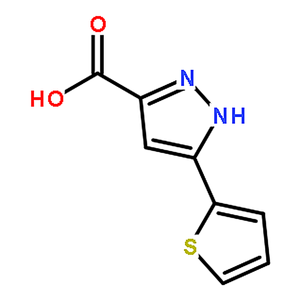 RHAWN 5-Thiophen-2-yl-1H-pyrazole-3-carboxylic acid