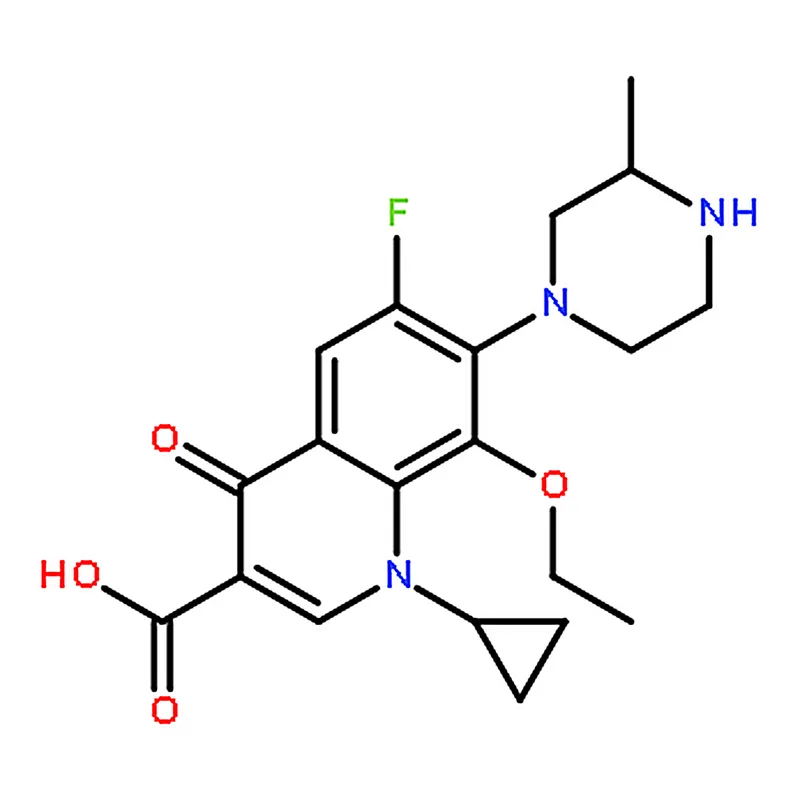 RHAWN 1-Cyclopropyl-8-ethoxy-6-fluoro-7-(3-methylpiperazin-1-yl)-4-oxo-1,4-dihydroquinoline-3-carb