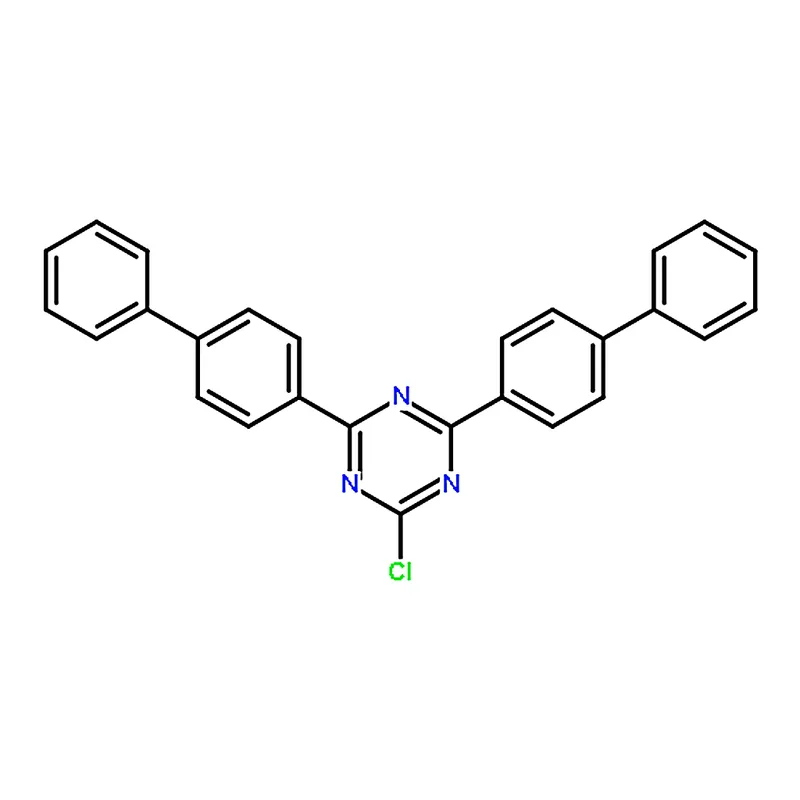 RHAWN 2,4-Bis(4-biphenylyl)-6-chloro-1,3,5-triazine