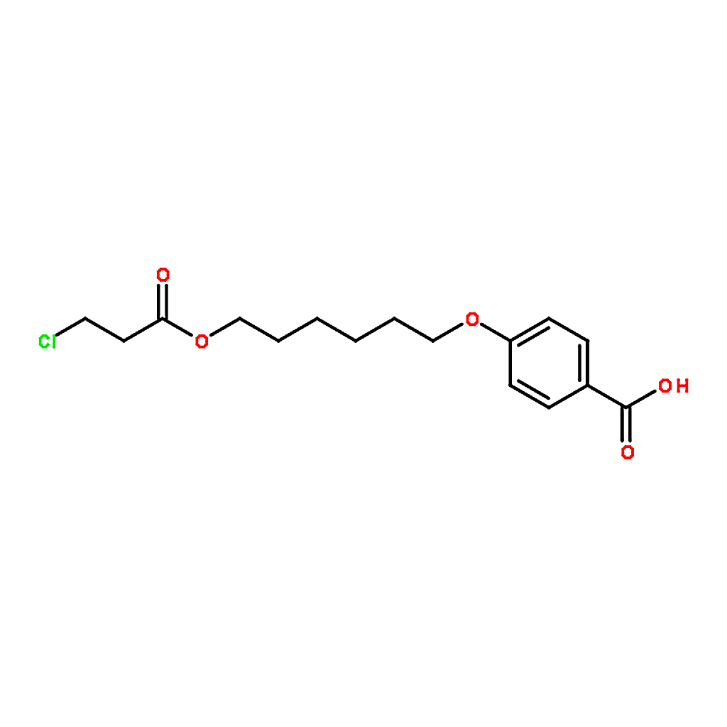 RHAWN 4-((6-((3-Chloropropanoyl)oxy)hexyl)oxy)benzoic acid