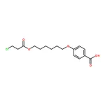 RHAWN 4-((6-((3-Chloropropanoyl)oxy)hexyl)oxy)benzoic acid
