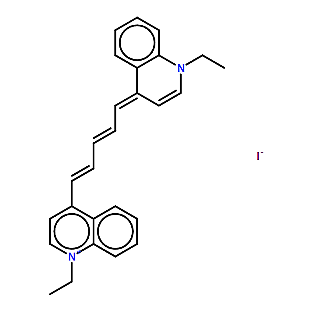 RHAWN 1 1'-DIETHYL-4 4'-DICARBOCYANINE IODIDE