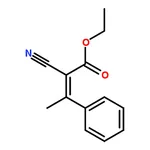 RHAWN ETHYL 2-CYANO-3-PHENYL-2-BUTENOATE