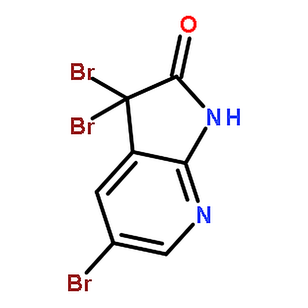 RHAWN 3,3,5-Tribromo-1H-pyrrolo[2,3-b]pyridin-2(3H)-one