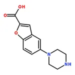 RHAWN 5-piperazin-1-yl-1-benzofuran-2-carboxylic acid