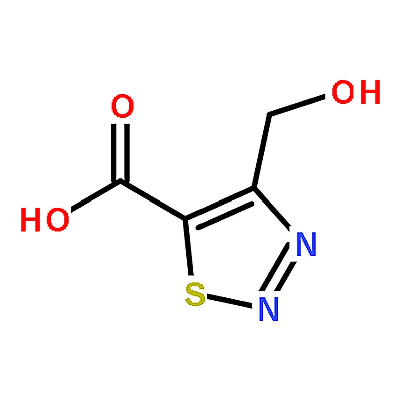 RHAWN 4-(Hydroxymethyl)-1,2,3-thiadiazole-5-carboxylic acid