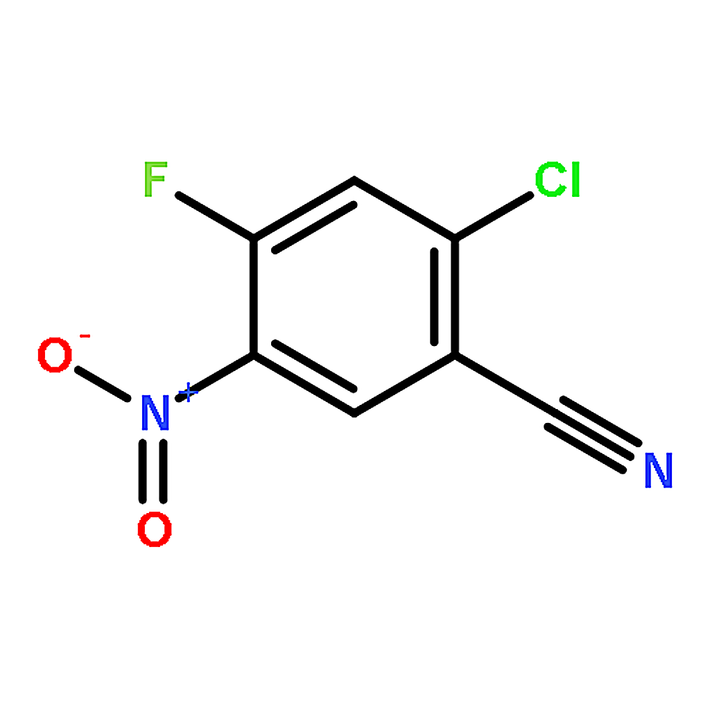RHAWN 2-Chloro-4-fluoro-5-nitrobenzonitrile