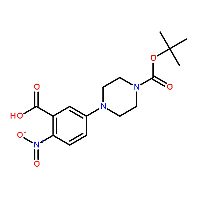 RHAWN 5-(4-(tert-Butoxycarbonyl)piperazin-1-yl)-2-nitrobenzoic acid