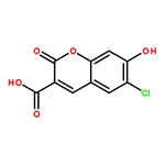 RHAWN 6-Chloro-7-hydroxy-2-oxo-2H-chromene-3-carboxylic acid