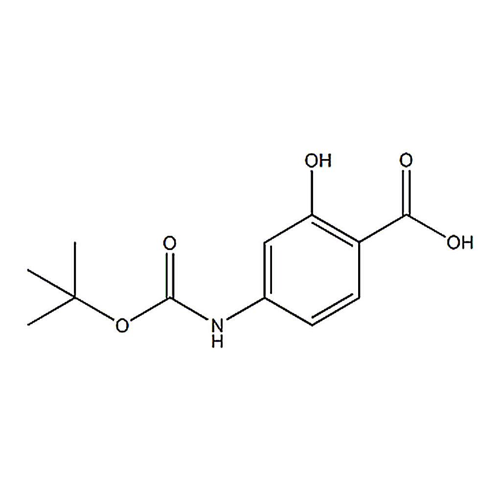 RHAWN 4-[(tert-butoxycarbonyl)amino]-2-hydroxybenzoic acid