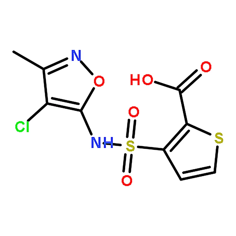 RHAWN 3-(N-(4-Chloro-3-methylisoxazol-5-yl)sulfamoyl)thiophene-2-carboxylic acid
