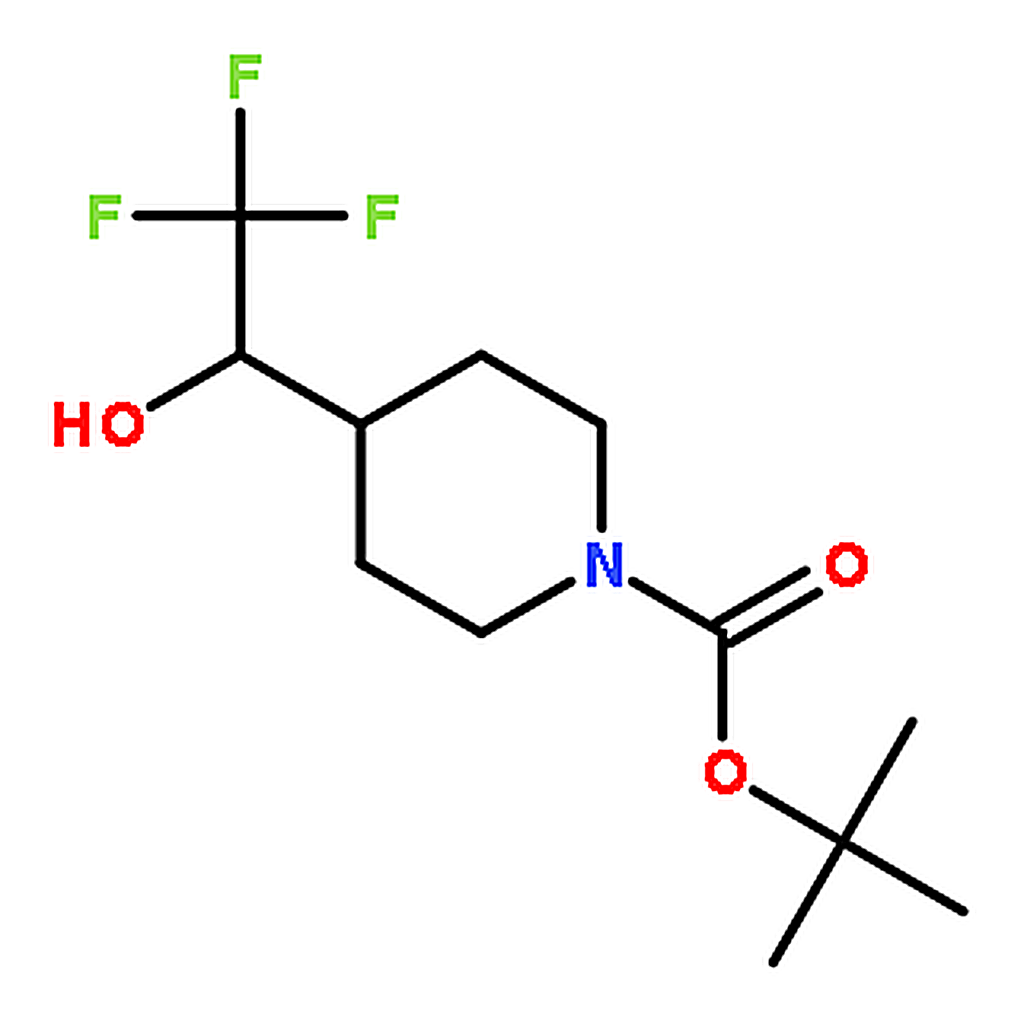 RHAWN tert-butyl 4-(2，2，2-trifluoro-1-hydroxyethyl)piperidine-1-carboxylate