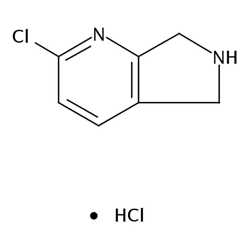 RHAWN 2-Chloro-6，7-dihydro-5H-pyrrolo[3，4-b]pyridine hydrochloride