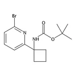 RHAWN tert-Butyl (1-(6-bromopyridin-2-yl)cyclobutyl)carbamate