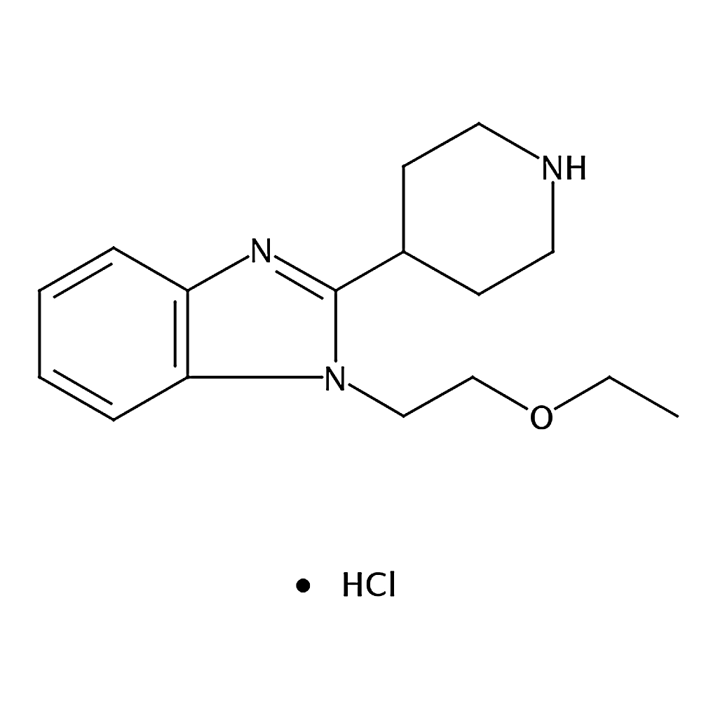 RHAWN 1-(2-Ethoxyethyl)-2-(piperidin-4-yl)-1H-benzo[d]imidazole hydrochloride