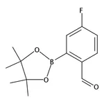 RHAWN 4-Fluoro-2-(4,4,5,5-tetramethyl-1,3,2-dioxaborolan-2-yl)benzaldehyde