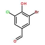 RHAWN 3-Bromo-5-chloro-4-hydroxybenzaldehyde