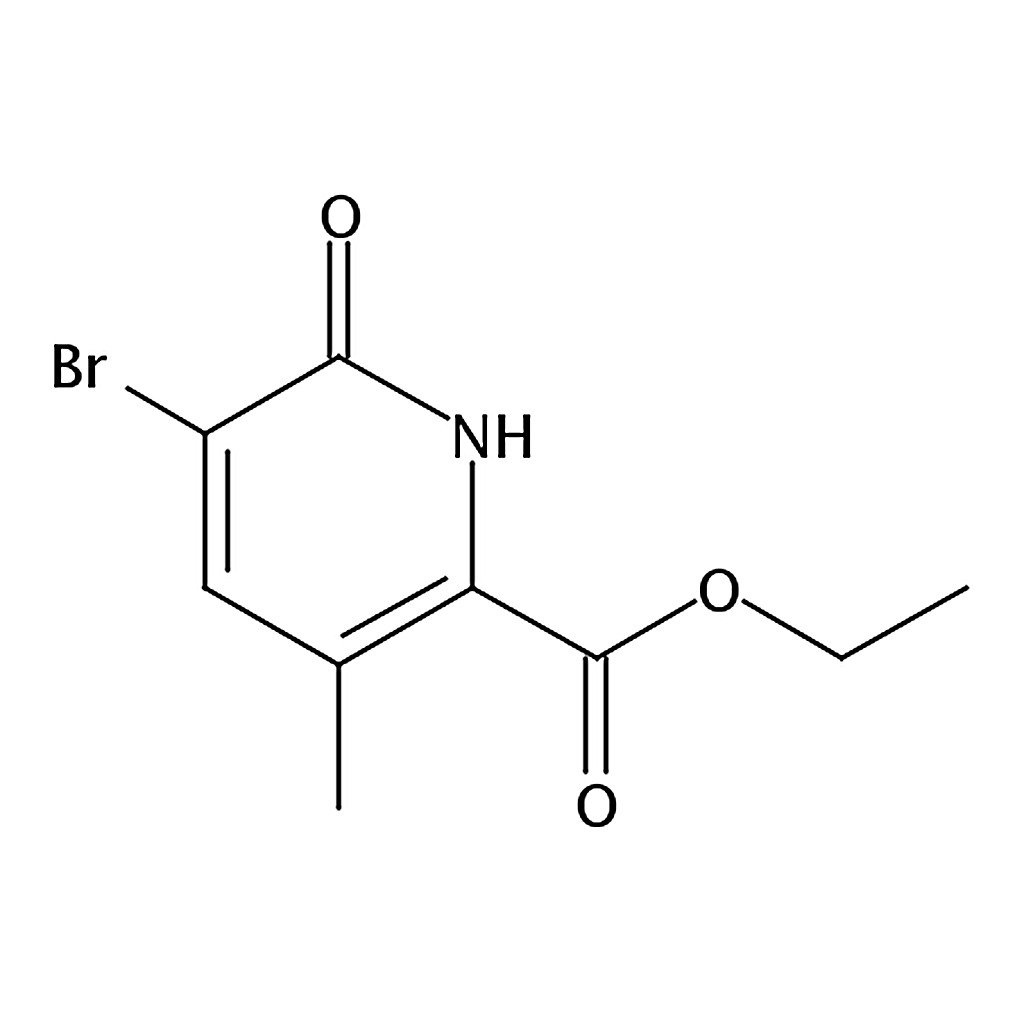 RHAWN Ethyl 5-bromo-3-methyl-6-oxo-1,6-dihydropyridine-2-carboxylate